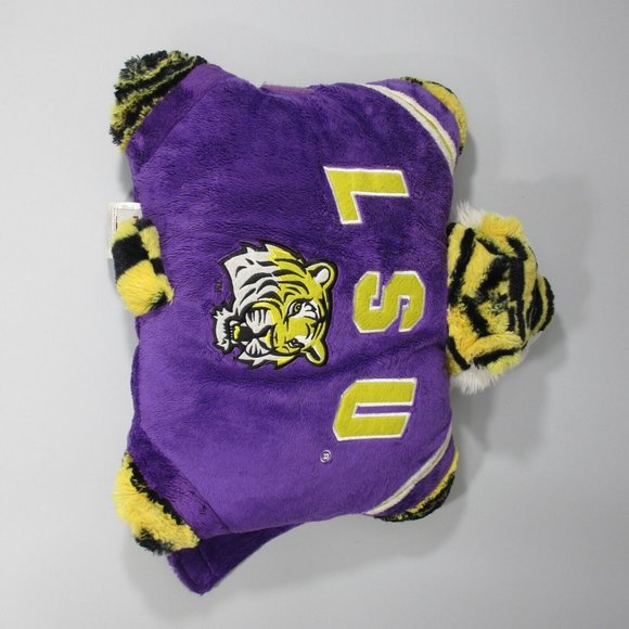 Pillow Pets Mike the Tiger LSU Mascot Plush Stuffed Louisiana State University - Picture 8 of 11